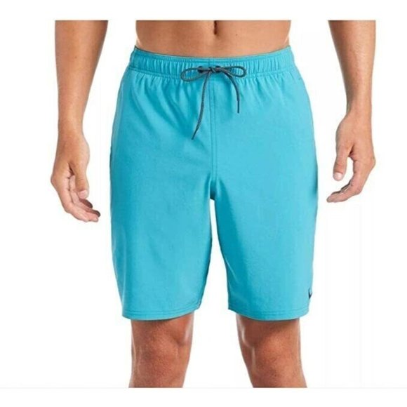 Nike Other - Nike Mens Contend Water-Repellent 9" Swim Trunks Blue Size S MSRP $52